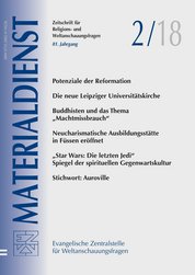 Titelblatt Materialdienst 2/2018