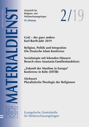 Titelblatt Materialdienst 2/2019