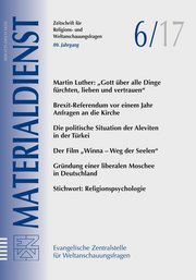 Titelblatt Materialdienst 6/2017