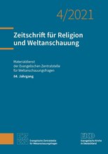 Titelblatt Zeitschrift für Religion und Weltanschauung 4/2021