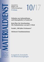 Titelblatt Materialdienst 10/2017