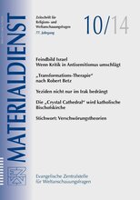 Titelblatt Materialdienst 10/2014