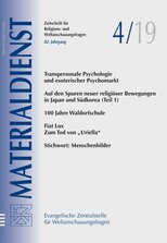 Titelblatt Materialdienst 4/2019