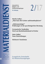 Titelblatt Materialdienst 2/2017