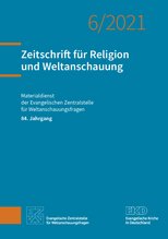Titelblatt Zeitschrift für Religion und Weltanschauung 6/2021