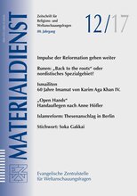 Titelblatt Materialdienst 12/2017