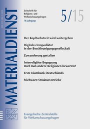 Titelblatt Materialdienst 5/2015