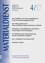 Titelblatt Materialdienst 4/2017